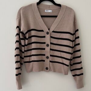 Sonoma Striped Cardigan